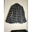 American Eagle  Jacket size Large Wool Blend Plaid Double Breasted Pea Coat Photo 2