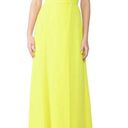 Jay Godfrey  Neon Yellow Georgette Zipper Fully Lined High Slit Gown Dress Size 2 Photo 0