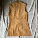 Arden B Vintage Y2K  Western Country Cowgirl Suede Leather Lace Up Vest Small Photo 2