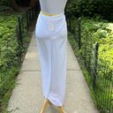 Elan  White Tie Waist Beach Cover Up Pants Photo 7