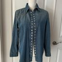 Zadig & Voltaire Thelmus Snap Chambray Shirt Photo 4