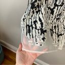 Splash Samuel Dong | Black And White Abstract ‎ Maxi Button Front Skirt Medium Photo 3