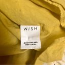 Wish Golden Bloom Floral Short Sleeve Dress V-Neck Ruffle Hem Mustard Yellow szL Photo 13