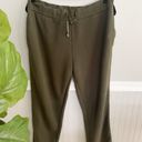 Ted Baker Women's Size 4 Olive Green Fleece Jogging Pants Photo 0