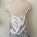 In Bloom White Silly Tank With Lace Side Panels  Photo 2