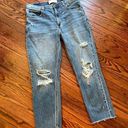 Abercrombie & Fitch Distressed Mom Jeans 8 Photo 0