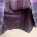 Pendleton Vintage  Purple Tartan Wool Midi Pencil Skirt Plaid Size 14 Made USA Photo 3