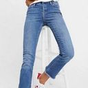 Free People  High Waisted Raw Hem 90s Style Jeans Size 28 Photo 0