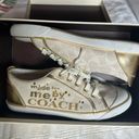 Coach Sneakers, Ivory/Gold, Size 7.5 Photo 0