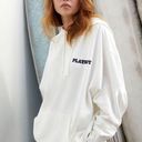 Playboy  by Pacsun White Graphic Hoodie Photo 0