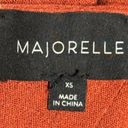 Majorelle  Dress Women's XS Spaghetti Straps Flattering Rust Red Knot Front Dress Photo 5