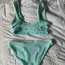 Aerie Teal Bathing Suit Photo 1