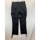 5.11  Tactical Womens TDU Pants Sz 10 Long Tall Black Ripstop PolyCotton Cargo Photo 5