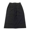 Talbots  Vintage Deadstock 28” Pencil Skirt Dark Navy Size 6 NWT Career Linen USA Photo 0