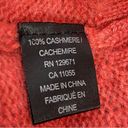 360 Cashmere  Leia Turtleneck Sweater Chili Red Small Photo 12