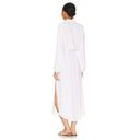 l*space L* Logan Midi Swim Cover Up Dress in White Size Small Photo 2