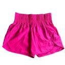 Halara NEW  Barbie Pink High Waisted Dolphin Hem Casual Shorts Lined Photo 4