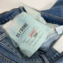 RE/DONE  | High Rise Ankle Crop Jeans -
Mid 80's Stretch Wash Size 27 Photo 7