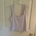 Leith Square Neck White Tank Photo 3