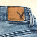 American Eagle  Outfitters- Sky High Jegging- Light Wash Distressed- Size 4 Photo 12