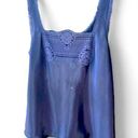 Vanity Fair Vintage  lacey camisole with lace detail and wide straps size medium Photo 0