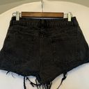 Forever 21  cut off black denim shorts size 29 Photo 2