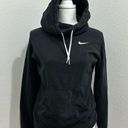 Nike  Cowl Funnel Neck pull over black kangaroo pocket size small Photo 0