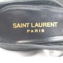 Saint Laurent ladies  PARIS Black Heels size 38.5 Photo 8