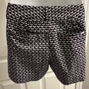 White House | Black Market  Abstract Print Short 4 Pocket Clasp Zip Shorts- Size 6 Photo 8