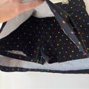 Briggs New York Vintage 90s  Black Colorful Polkadot Skort 14 Photo 2