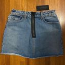 LF carmar Denim High Rise Mini Skirt Photo 2