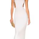 Indah Tamri Maxi String Back Dress in White Photo 0