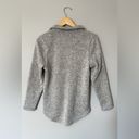 Simply Southern Sweater Womens Small Gray Fleece Snap Pullover Preppy Photo 2