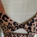 Aerie OFFLINE By  Leopard Jacquard Longline Sports Bra Sz XL Photo 5