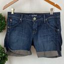 Hudson Jeans Hudson Blue Denim Jean Bermuda Shorts 29 Photo 0