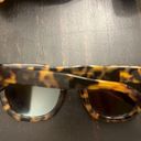 Madewell  blue mirrored and tortoise shell sun glasses Photo 5