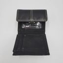 Liz Claiborne  Womens Wallet One Size Black Leather Foldable Small Photo 44