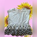 Sonoma NEW❤️ Sleeveless Gray and Black Top NWT Large Photo 1