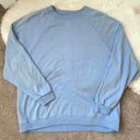 American Eagle Outfitters Baby Blue Sweatshirt Size L Photo 0