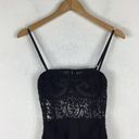 Alamour  The Label Kalea Black Lace Bustier Corset Cut Out Mini Dress Small Photo 12