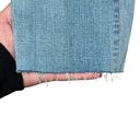 L'Agence  Sada High Rise Cropped Slim Raw Hem Jeans Straight Light Wash Size 25 Photo 41