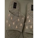 Polo  Ralph Lauren Women’s Gray “Antero” Slipper - Memory Foam Slip Ons - Size 11 Photo 2