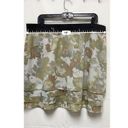 New York & Co. Skirt Women Size XL stretch Waist White Green Brown‎ BGR-A Photo 4