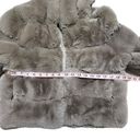 French Kiss Faux Fur Cropped Coat Photo 9