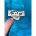 Newport News  Jeanology Turquoise Denim Jeans Straight Leg Mom Jeans 10-BNWOT Photo 3