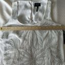 Laundry by Shelli Segal  White Silver Beads Popover Blouson Shift Dress Sz 6 NWT Photo 8