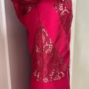 Minuet Red Lace & Chiffon Gown Photo 6