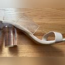 BP NWOB  Naomi Block Clear Heel Sandal in Size 10 Photo 4