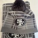 NFL Team Apparel 49er scarf and hat set Photo 6