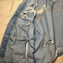 Forever 21 Distressed Jeans Denim Jacket Photo 4